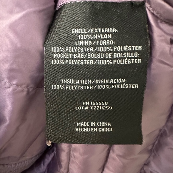 32 Degrees Women's Lightweight Poly Down Packable Jacket - Size Large GUC - Picture 3 of 9